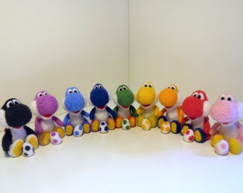 rainbow yoshi plush