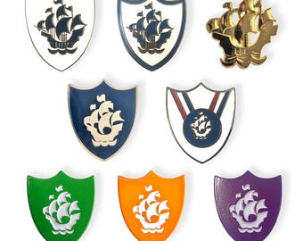 Blauer Peter Emaille Pin Abzeichen | Kids TV Charity Spende | Neuheit Anstecker