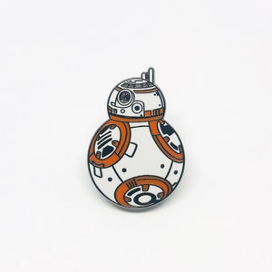 Star Wars BB-8 Droid Enamel Pin Badge | Episode 9 XI Film | Novelty Gift Cute | Rise of Skywalker