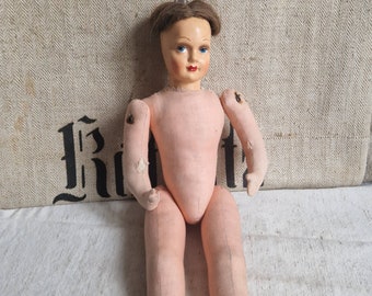 Antique doll shabby vintage France