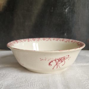 Antique soap dish Sarreguemines Shabby vintage from France