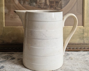 Badonviller Krug Milchkanne Shabby vintage aus Frankreich antik
