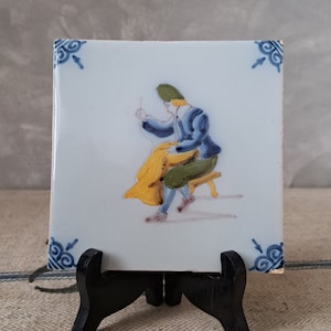 Antique tile Holland Shabby vintage