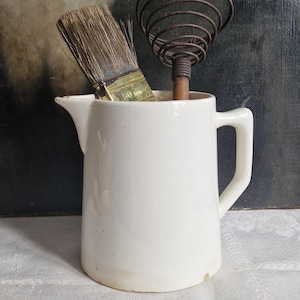 Antique jug Sarreguemines Digoin Shabby vintage from France