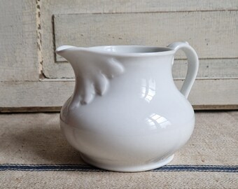 French jug jug duck on porcelain shabby vintage 19th century antique