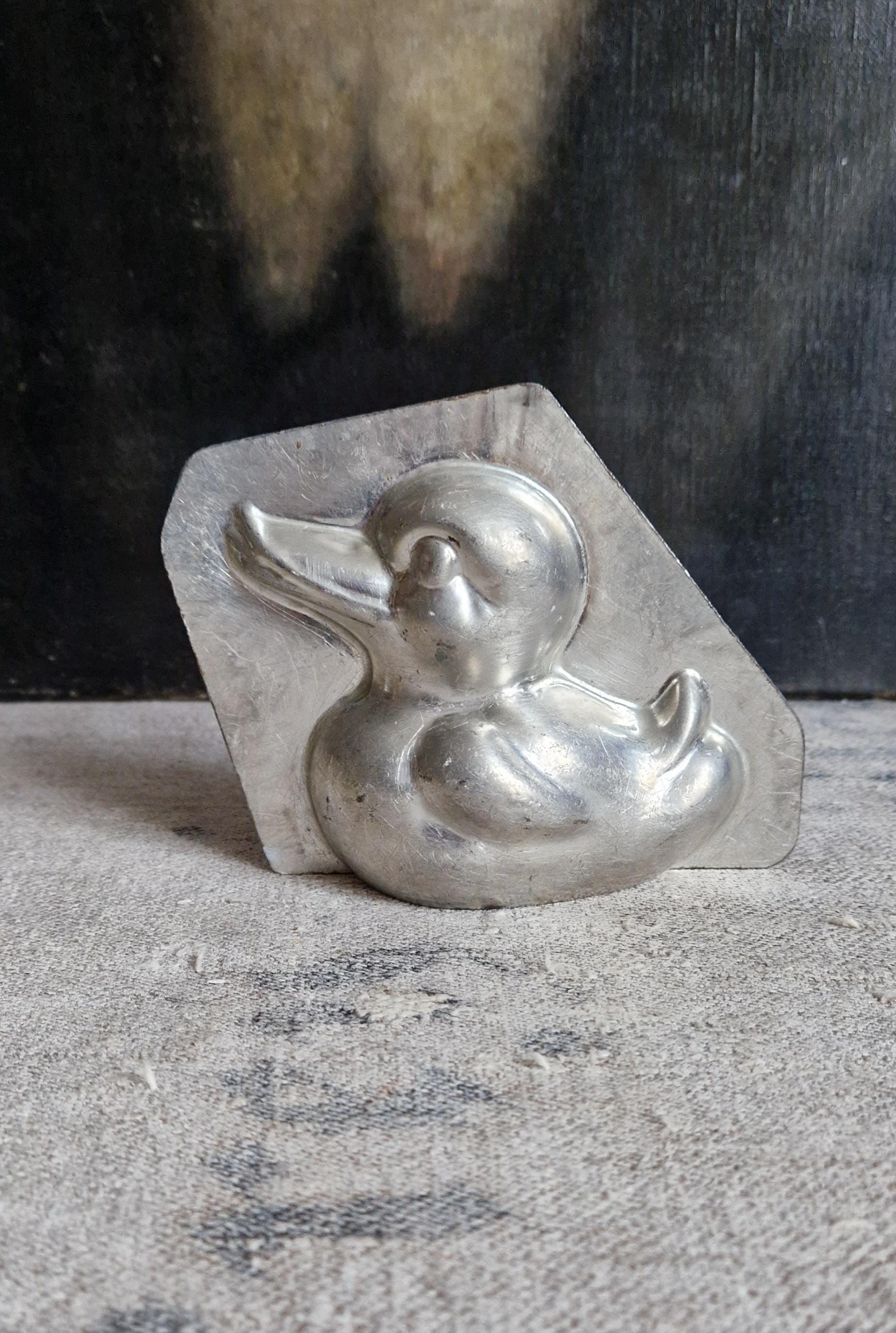 古いチョコレート型、アヒルのチョコレート、フランスのヴィンテージ