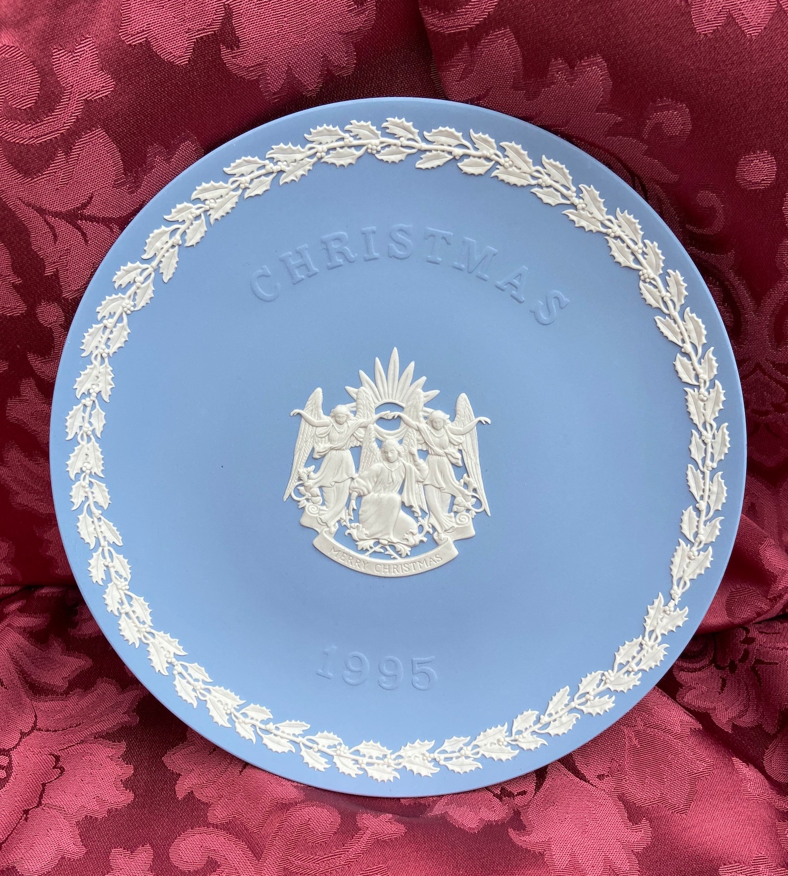Beautiful 1995 Wedgewood Christmas Plate Etsy