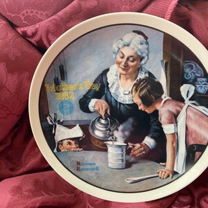 Fabulous Limited Edition “The Cooking Lesson” plate by Knowles