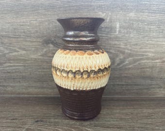 ヴィンテージ西ドイツ陶器花瓶 - Etsy 日本