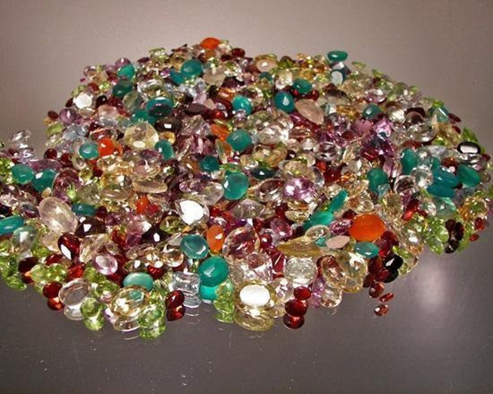 SALE 100 Carats Mixed Loose Gemstones Natural Gemstones Mix | Etsy