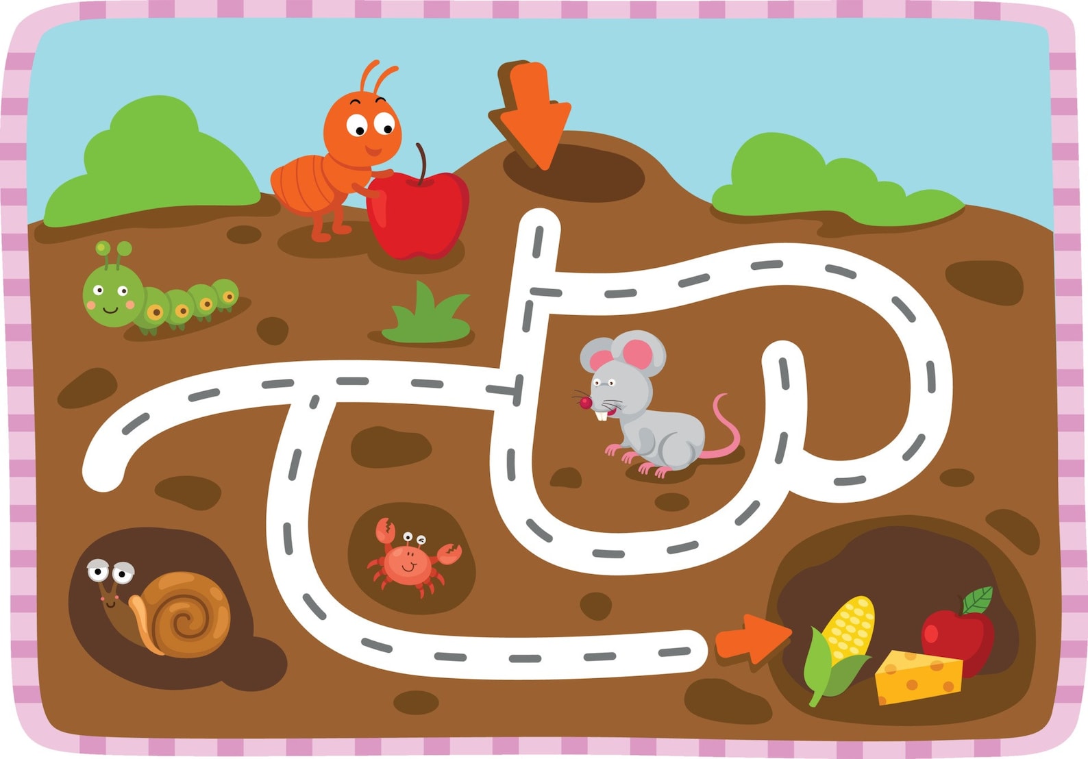 Ant Maze for Kids Digital Download | Etsy