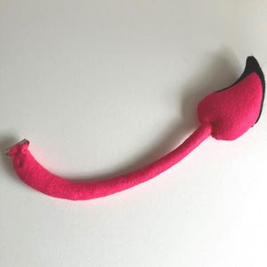 Clip-on cosplay hartvormige demonenstaart Geschikt voor kinderen en volwassenen Kostuumaccessoire