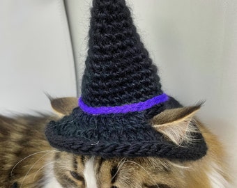 Cat Witch Hat crochet
