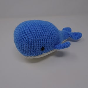 Crochet Whale stuffed toy / Amigurumi