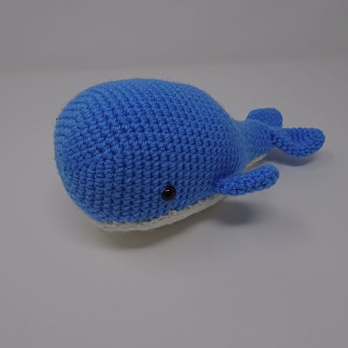 Peluche baleine au crochet / Amigurumi