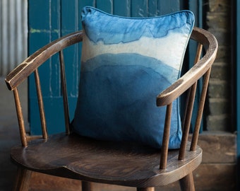 Indigo - Naturally dyed Throw Cushion