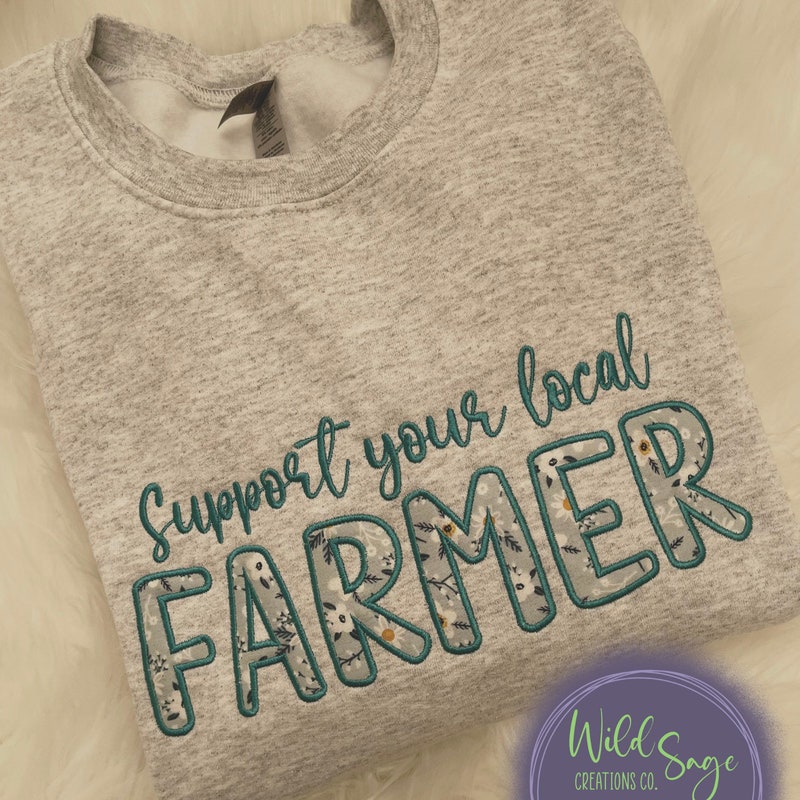 Support Local Farmers Sweatshirt main image 0