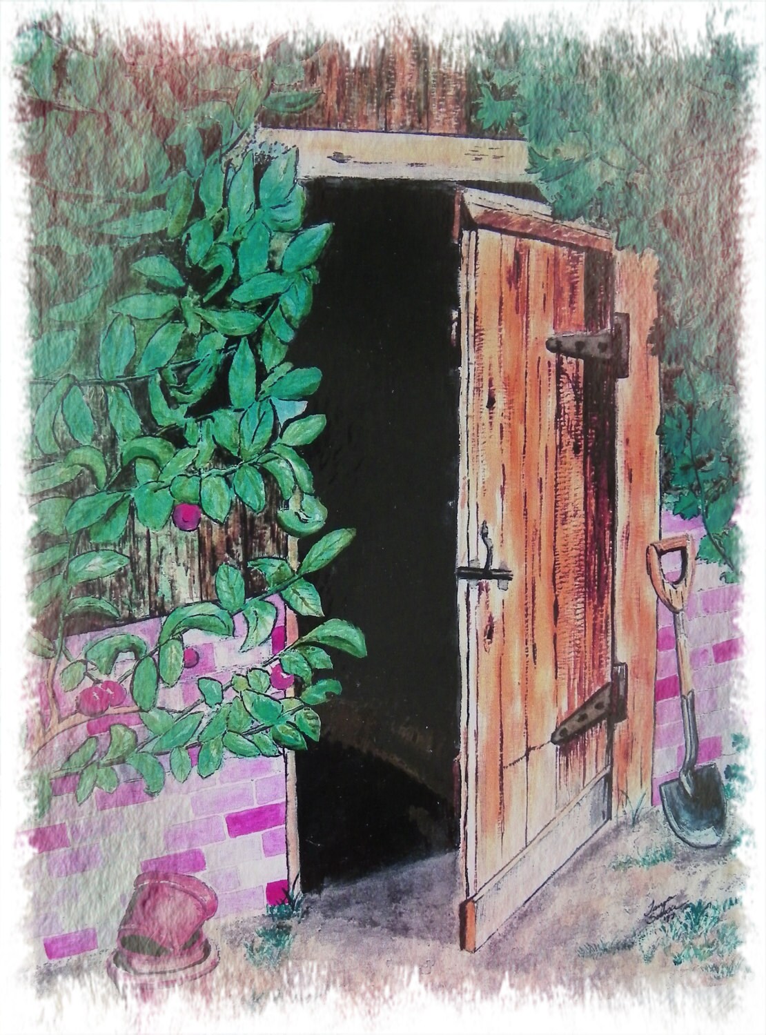 The Open Door Note Card 10pack Etsy