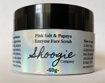 Pink Salt & Papaya Enzyme Scrub