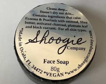 Cleansing Bar: Charcoal, Rose, Lush Lemon and Green Tea