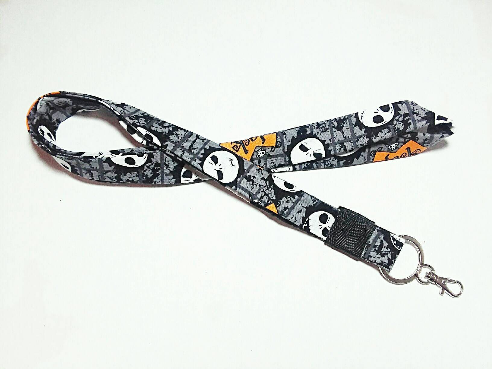Skull Lanyard Skeleton Lanyard Gothic Lanyard Jack Lanyard Etsy