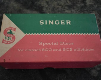 Singer Fashion Discs/Cams Set of 22