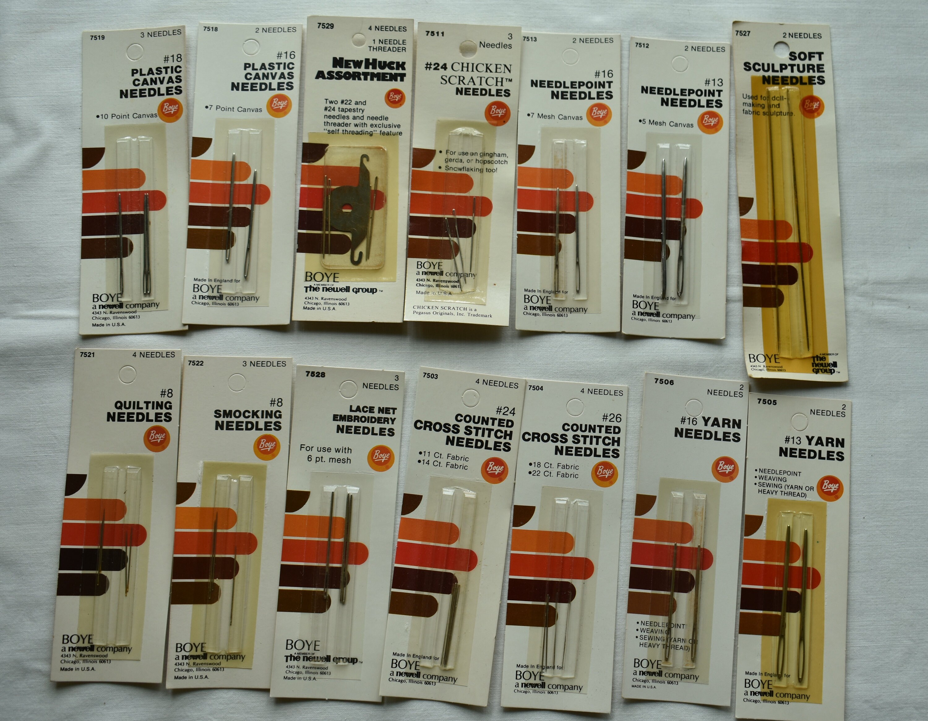 Boye Needles, New Old Stock, You Choose Type/size 