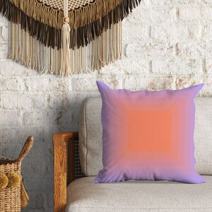 Modern Color Block Pillow Cover: Scandi Throw Cushion, 16x16
