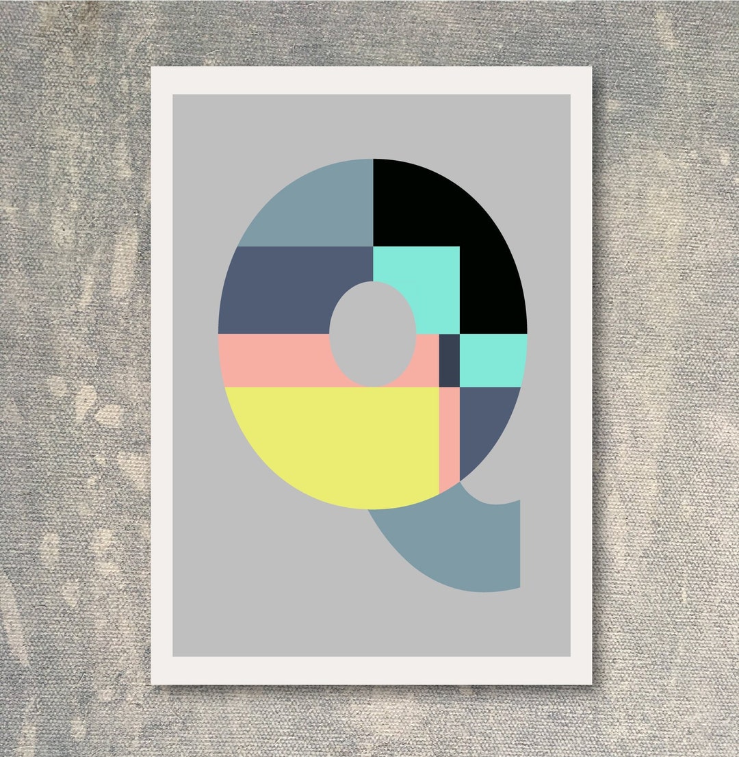 Damon Arts Nola “Q” Letter Art main image 0