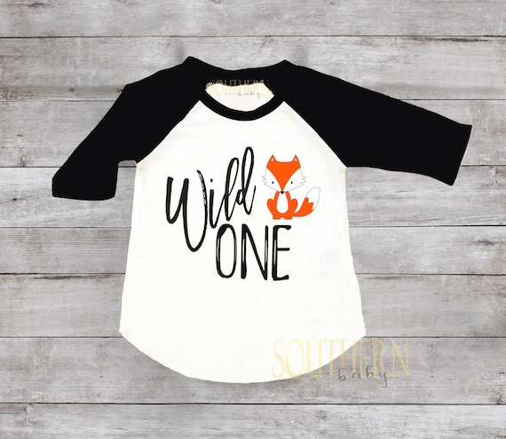 Fox first birthday shop shirt