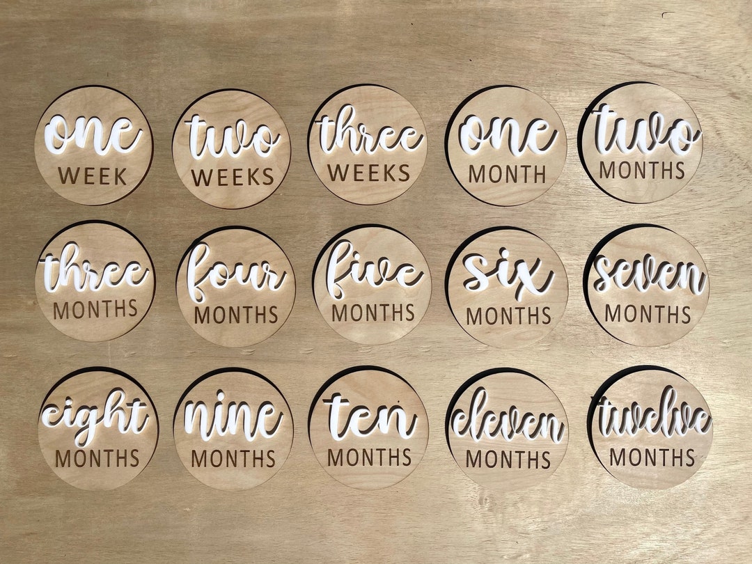 Baby Milestone Cards | Monthly Milestone | Newborn Gifts | Boho Baby ...