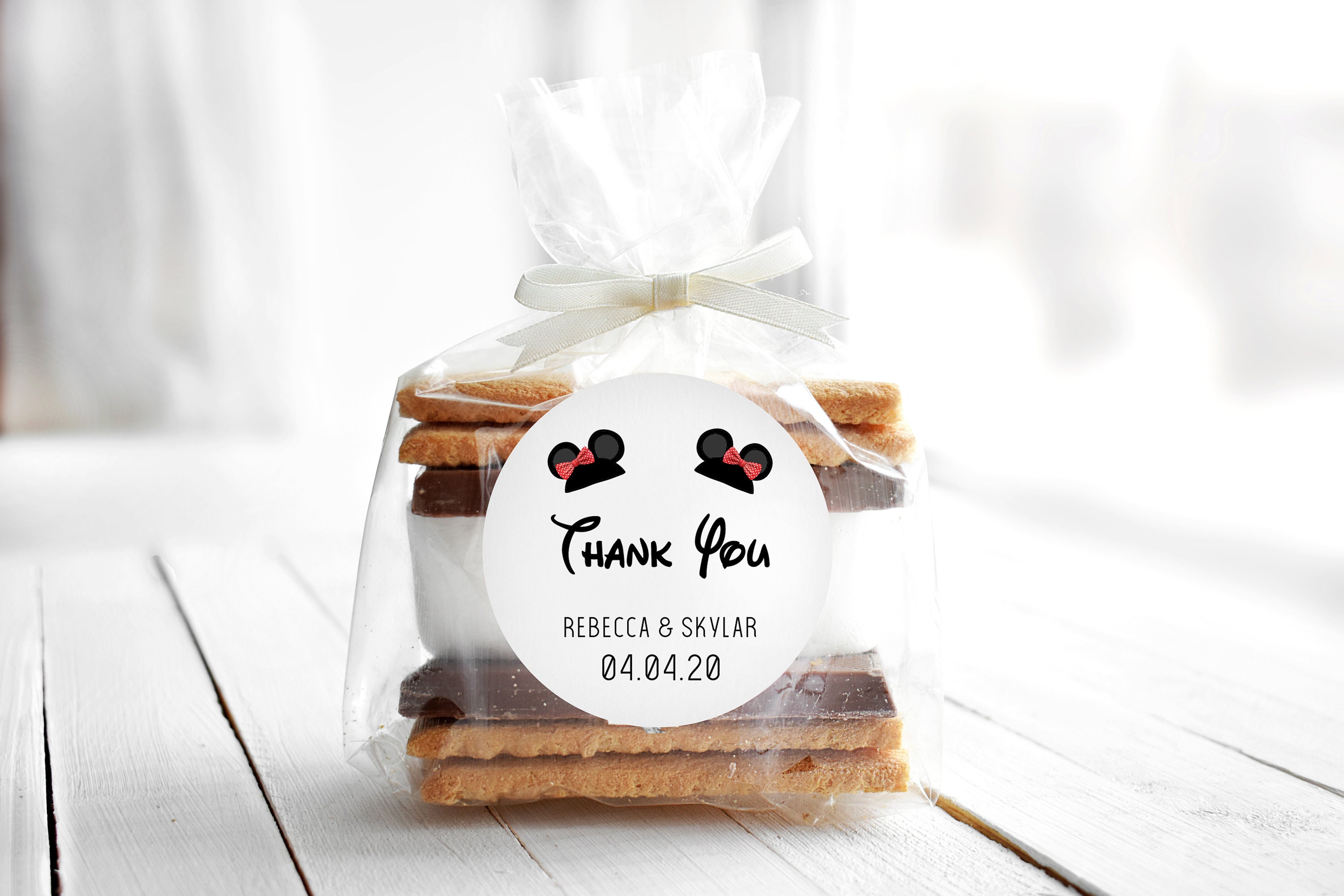 Wedding Favors Disney Themed Wedding Disney Favor Labels Etsy