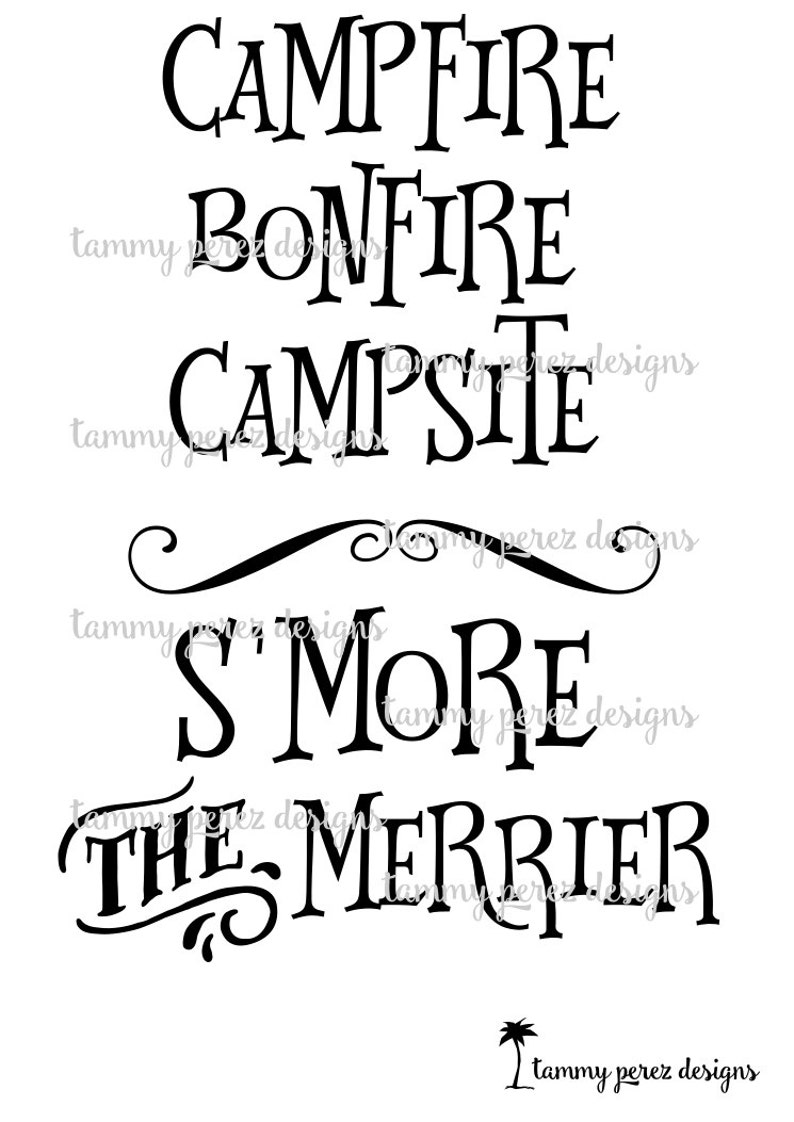 Download Welcome to our Firepit Campsite Campfire Bonfire SVG DXF ...