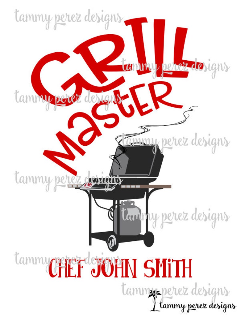 Download Grill Master Digital SVG DXF Files Digital download for | Etsy