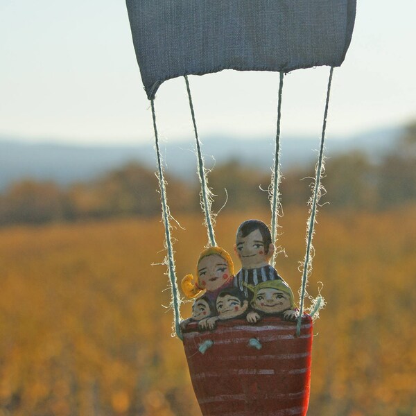 Ceramic Hot Air Balloon Etsy UK