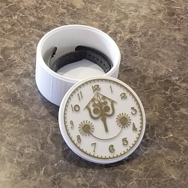 It's a Small World Clock Face Inspired Jewelry or Magic Band Box - Decor Inspired Jewelry Box