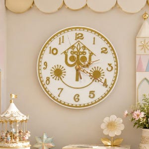 It's a Small World Ride Inspired Wall Clock (Disney World Prop Inspired Replica)