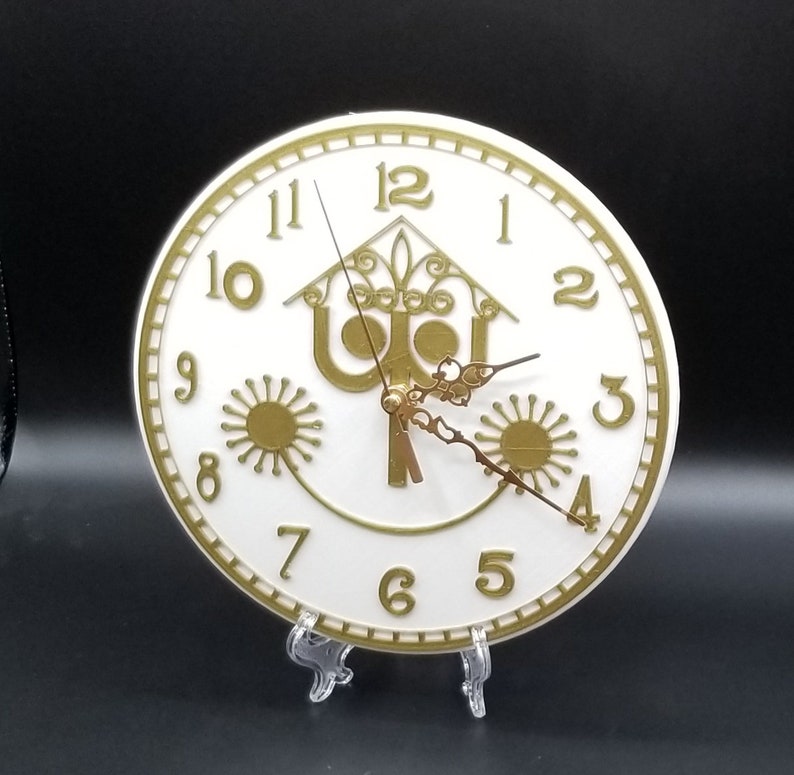 It's a Small World Inspired Wall Clock Disney Prop Etsy