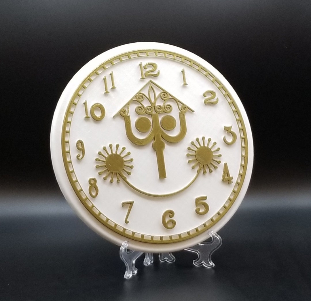 It's a Small World Clock Face Inspired Sign / Plaque disney Prop