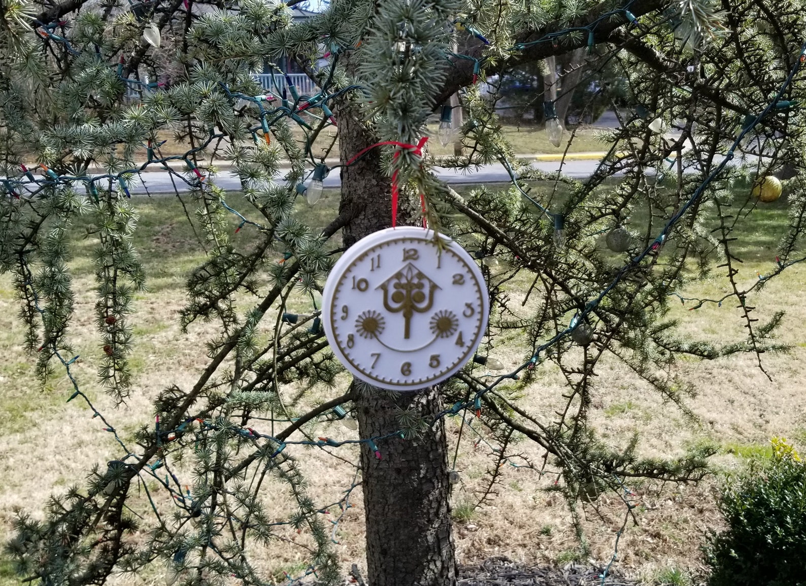 It's a Small World Clock Face Inspired Christmas Ornament | Etsy
