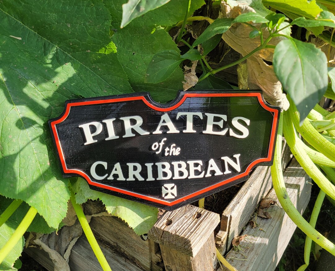 Pirates of the Caribbean Inspired Plaque | Disney World & Disneyland ...