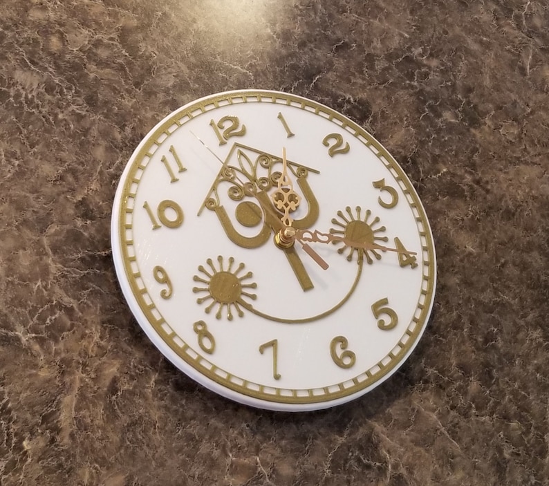 It's a Small World Inspired Wall Clock Disney Prop Etsy