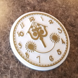 It's a Small World Clock Face Inspired Sign / Plaque (disney Prop ...