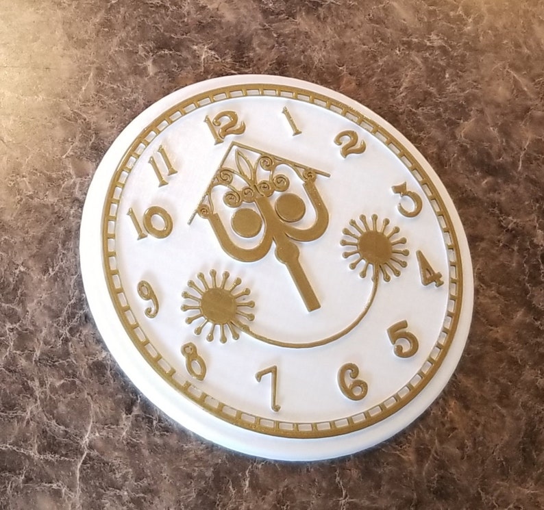 It's a Small World Clock Face Inspired Sign / Plaque - Etsy