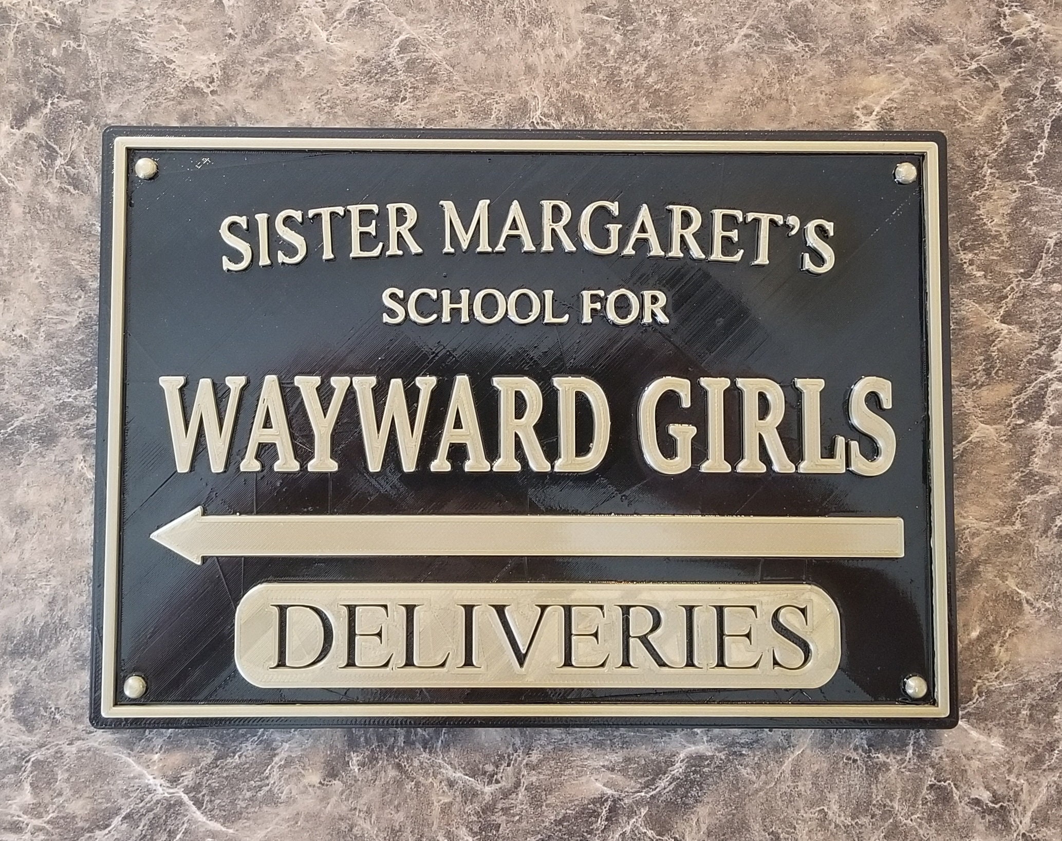 Deadpool Inspired Sister Margaret's School for Wayward Etsy