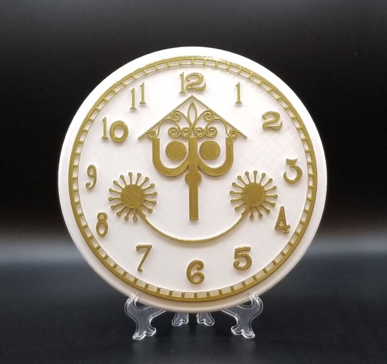 It's a Small World Clock Face Inspired Sign / Plaque Etsy