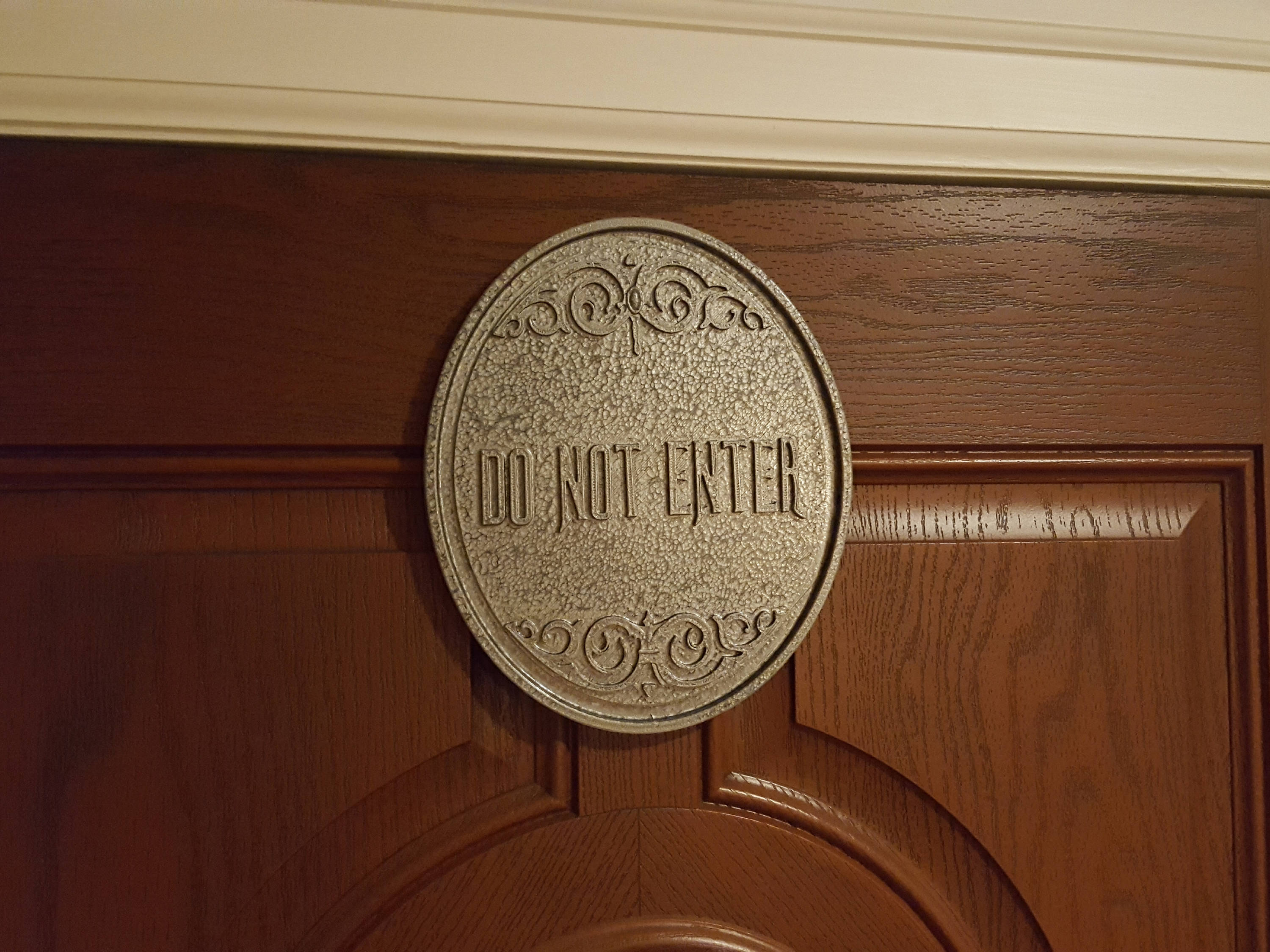 ホーンテッドマンション アトラクション / 乗り物 立ち入り禁止