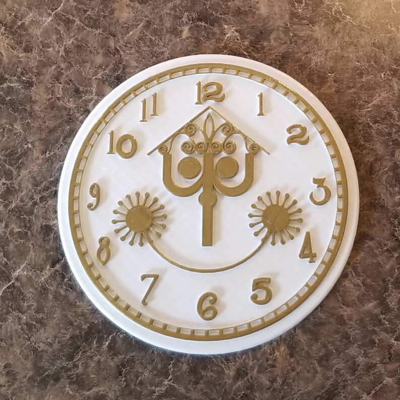 It's a Small World Clock Face Inspired Sign / Plaque Etsy