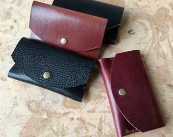 Arc Card Holder > Hand Stitched Wallet > Leather Card Wallet > Leather Card Holder > Hand Stitched Leather Wallet > Business Card Holder