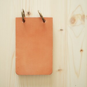 Refillable Reporter Notebook in Russet > Wickett & Craig Leather ...